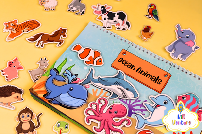 My busy book - Animals