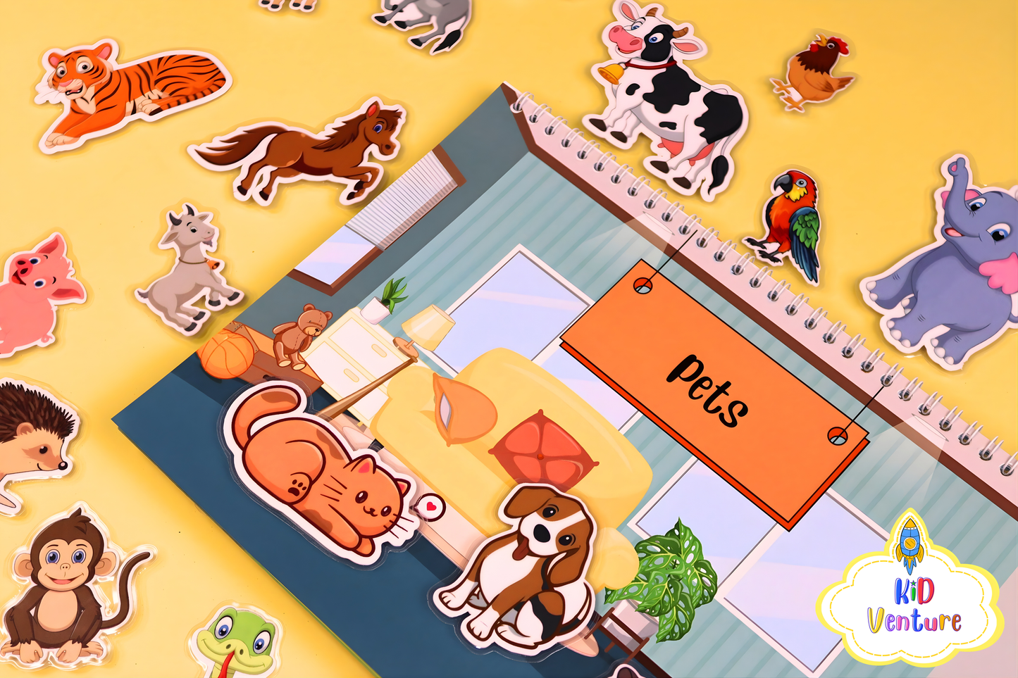 My busy book - Animals