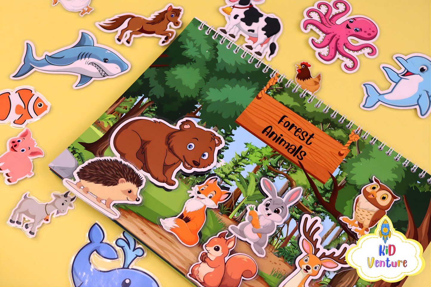 My busy book - Animals