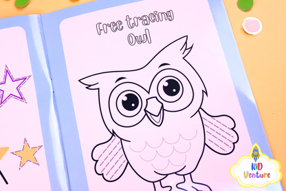 My busy book - Tracing lines