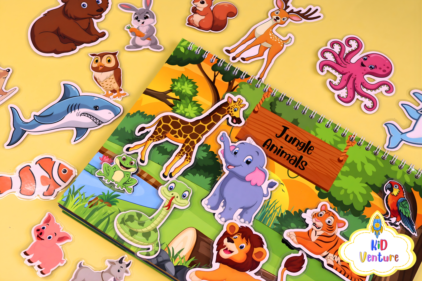 My busy book - Animals