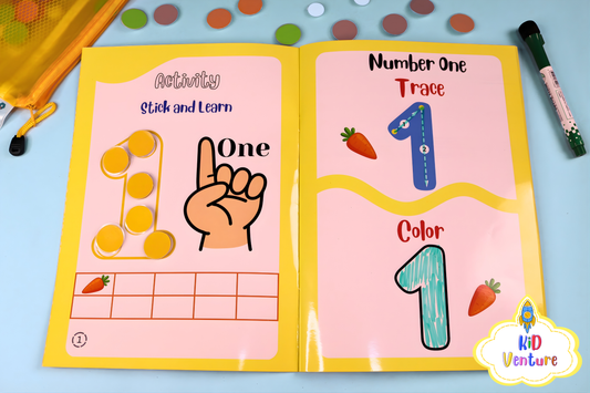 My busy book - Numbers