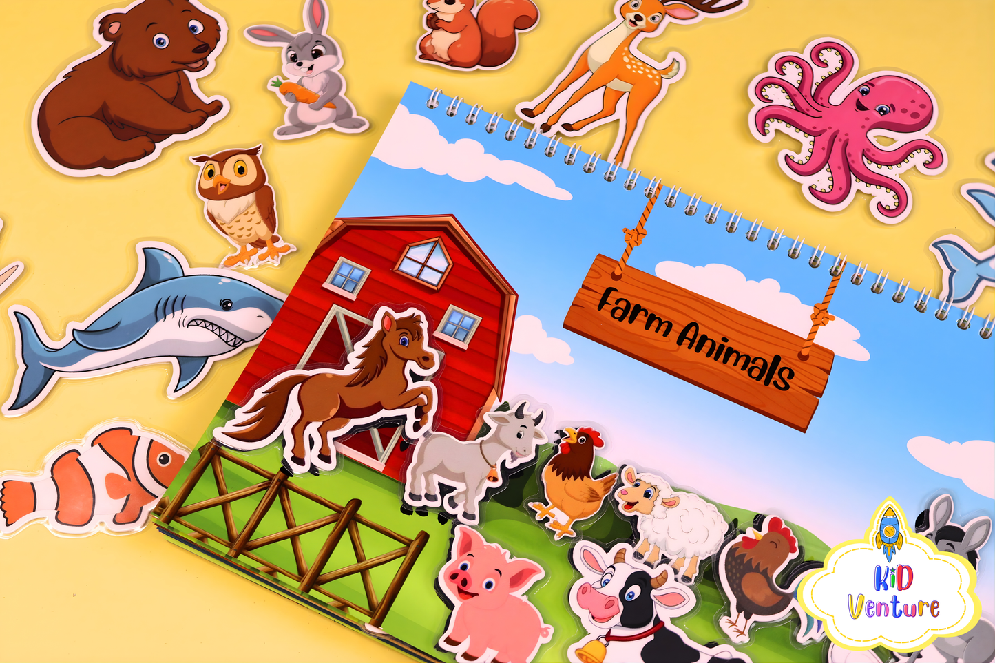 My busy book - Animals