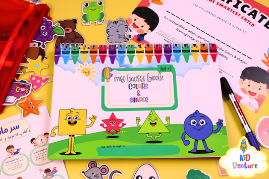My busy book - Colors & Shapes