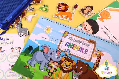 My busy book - Animals